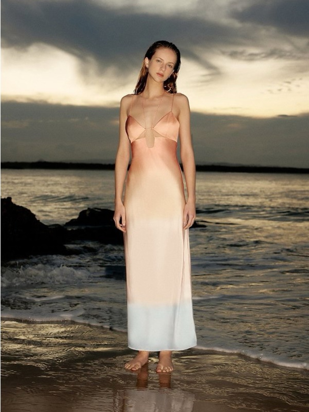 Significant Other Karli Sunset Midi Dress